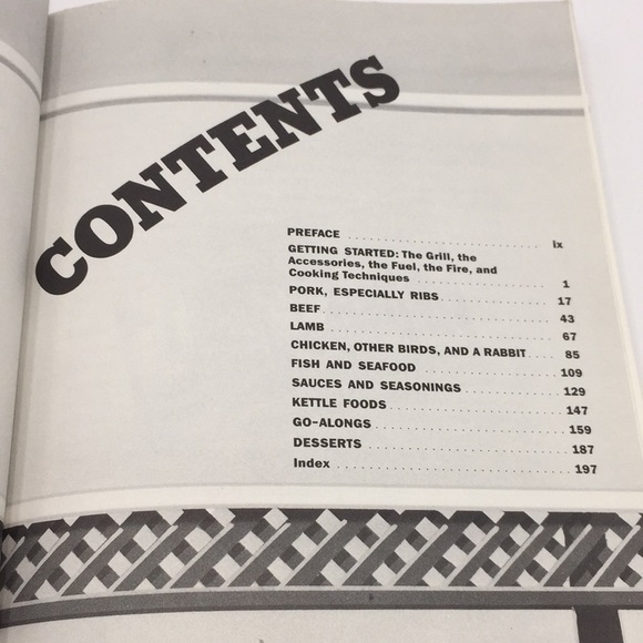 Vintage Barbecued Ribs and Other Great Feeds Cookbook 1985 BBQ by Jeanne Voltz - Picture 7 of 10